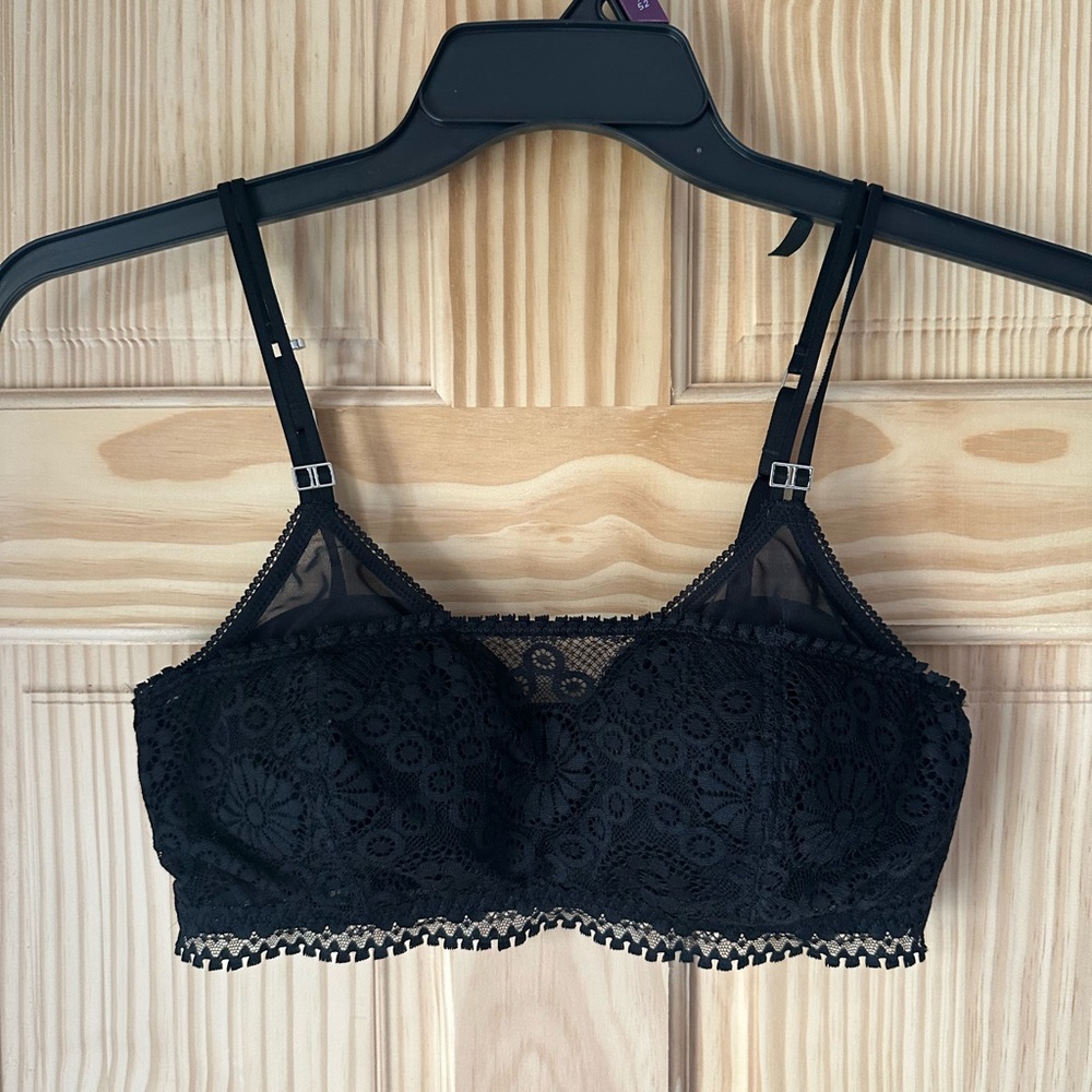 Aerie Black Lace Bralette